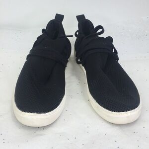 Brash neoprene Drea 7.5 lace up sneakers black